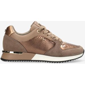 Mexx Sneaker Fleur Ellen Brons - Vrouwen - Bronze - Maat 40