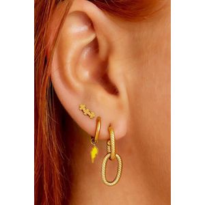 Yehwang dames accessoires oorbellen kleur goud stekertjes