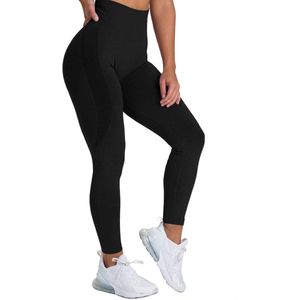 Sportlegging dames - Sportkleding dames - Shape legging - Sportbroek dames - Sportlegging high waist - Hardloopbroek dames - Yoga legging - Tiktok - Fitness - Zwart Maat XL