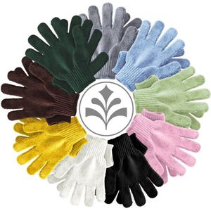 Exfolie Handschoenen en Natuurlijke Lichaamsspons voor een Zijdezachte Haut