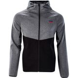 Hi-tec - Atha Hoodie - Zwart - Herenkleding - Sweatshirt