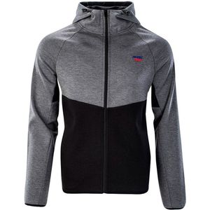 Hi-tec - Atha Hoodie - Zwart - Herenkleding - Sweatshirt