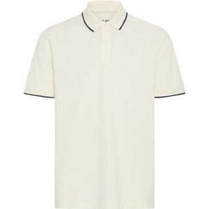 Poloshirt - Effen - BHEDIN - Katoen - Normale Pasvorm - Kwartmouw