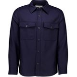 Gant - Overshirt - Donkerblauw - Normale Fit