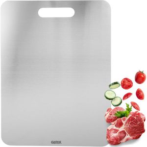 Rvs Snijplank - Snijplanken - Cutting Board - Snijplankenset - 29x20cm - Microplasticvrij - Trendy Nu
