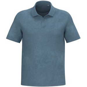 Spasso Ecologische sponsen herenpolo SP229 - Cool blue - S