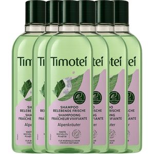 Timotei Belebende Frische Shampoo Alpenkräuter 6 × 300 ml
