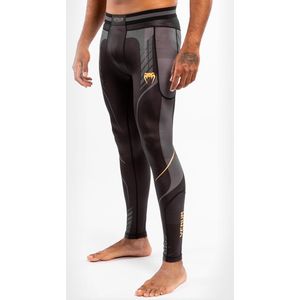Venum Athletics Sportlegging Compression Pants Zwart Goud - XXL - Jeans Maat 38