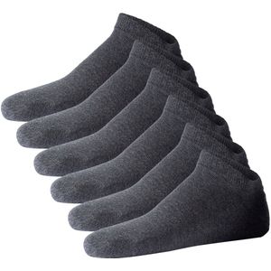 JOOP! Sokken Unisex premium essential organic cotton Sneaker 6p Set van 6