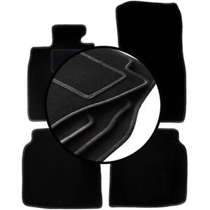 Complete set veloursmatten voor: BMW 7 F02 sedan (2008-2015)