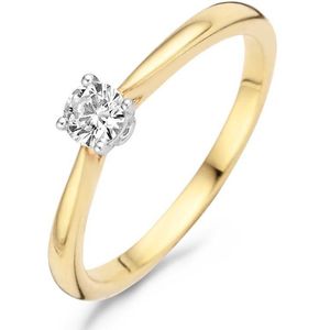 Blush Ring 14 Karaat Bicolor Goud 14 Karaat Goud 52