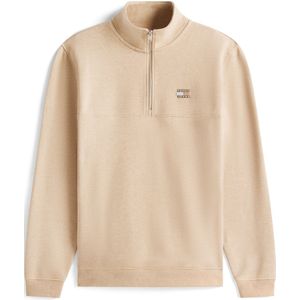 Tommy Jeans Trui Tjm Reg Badge Qz Ext Dm0dm22344 Aen Dark Dune Htr Mannen Maat - S