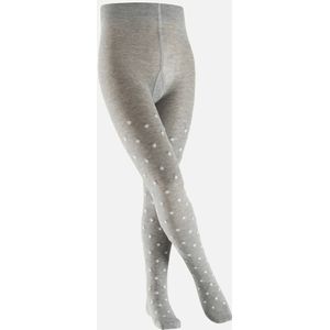 Falke maillot met glitter dots maat 98/104 grijs mêlee