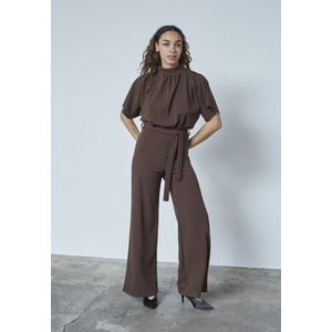 SisterS - Ju 11840 - Jumpsuit - D. Chocolate - Dames