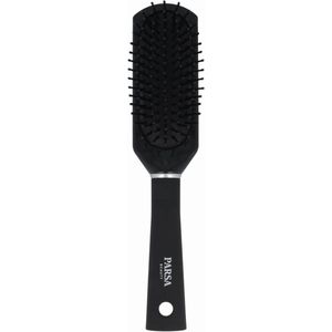 Haarborstel met afgeronde kunststof stiften voor dagelijkse haarstyling