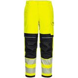 Portwest - PW3 Vlamvertragende Modaflame Hi-Vis Werkbroek - Geel/Zwart