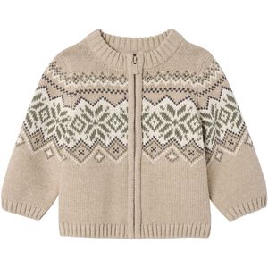 Vertbaudet - Babyvestje - Jacquard - Met Rits