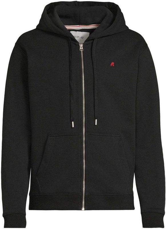 REPLAY - Sweatvest - Zwart