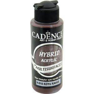 Acrylverf - Multisurface Paint - Dark Brown - Cadence Hybrid - 120 ml