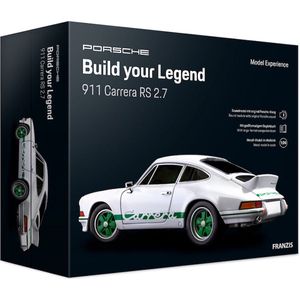 1:24 Franzis 67217-9 Porsche 911 Carrera RS 2.7 - Build Your Legend! Metalen Modelbouwpakket