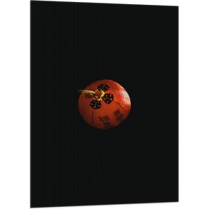Vlag - Klassieke Oranje Lampion - 70x105 cm Foto op Polyester Vlag