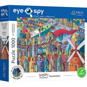 Trefl Prime Eye Spy Sneaky Peakers Amsterdam puzzel - 1000 stukjes