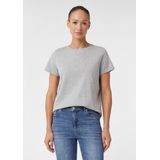 comma casual identity - T-shirt - Greymelange - Korte Mouwen - Regular Fit