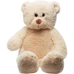 Bobo Teddybeer XXL - Grote Knuffel Beer - Pluche - 90 cm - Beige