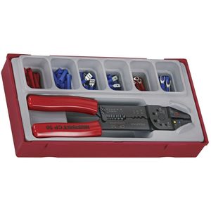 Teng - CP50 - Krimpgereedschap - Inclusief Klemmen en Connectoren - 121 Stuk