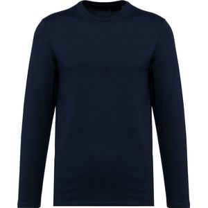 Kariban Premium Supima® heren-T-shirt ronde hals lange mouwen PK302 - Deep Navy - XXL
