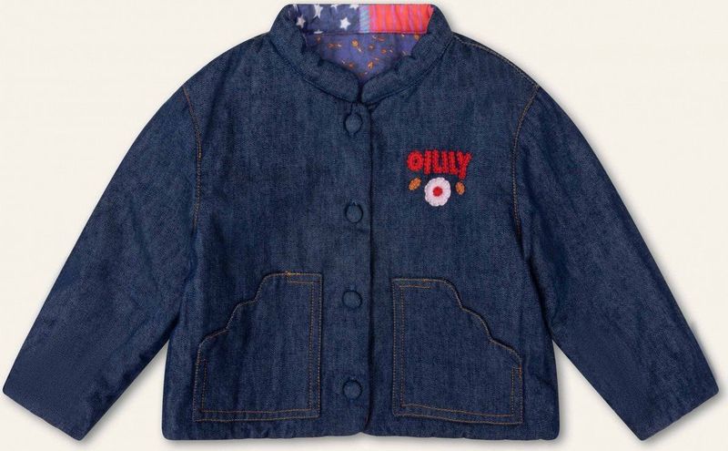 Oilily - Chachacha coat - Blauw - 74/12m