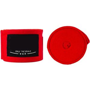 Nivard Bandage Boksen - Kickboksen - Handschoenen - Boks Bandage - Kickboks - Binnenhandschoenen - Handschoen - Boxing - Sportbandage - Rood - 5 Meter