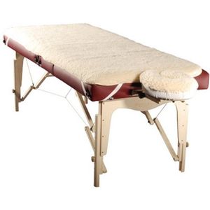 Massage Tafel Fleece Pad Set Inclusief Pad en Hoes voor Gezichtssteun