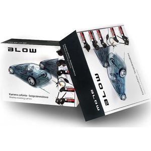 Draadloze Achteruit-rij Camera Set met LCD Scherm - Bumper - BVS-545