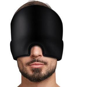ApexArte® Migraine Masker - Hoofdpijn Muts - Directe Verlichting - Zwart