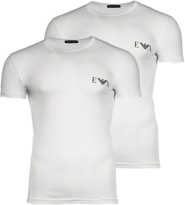 Emporio Armani - EM001849_AF14131 - Korte Mouwen - Basislaag - 2 Eenheden