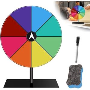 Rad van Fortuin - Draaibaar Spelrad - Instelbare Vakken - Ideaal Voor Feestjes en Evenementen - Duurzaam Ontwerp
