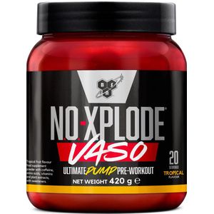 BSN N.O.-Xplode Vaso Pre Workout - Pump Pre-Workout - Tropical - 20 servings (420 gram)