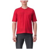 Castelli Trail Tech 2 T-shirt Met Korte Mouwen Rood M Man