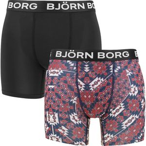 Björn Borg performance 2P boxers print multi - S