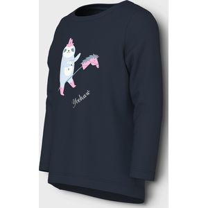 NAME IT - NMFVIX LS TOP - Meisjes - Lange mouwen shirts - maat 92