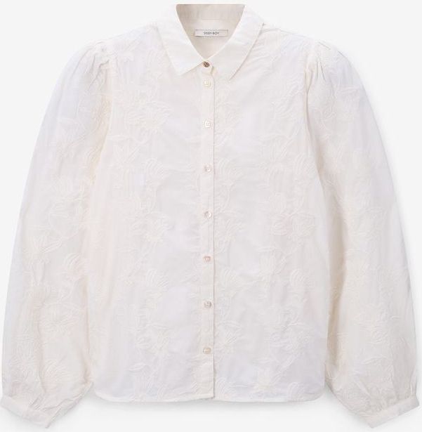 Sissy-Boy - Blouse - Wit - Met Embroidery
