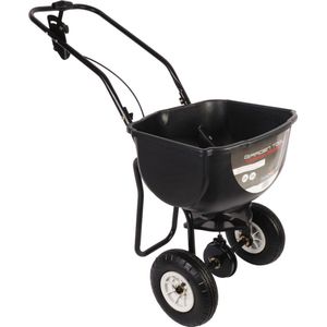 Talen Tools - Universele strooiwagen - 20L - Voor graszaad, kunstmest en zout - Opklapbare duwstang