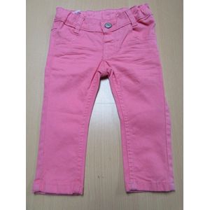 lange  broek in rose voor meisje van dirkje 1 jaar  80
