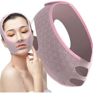 Gezicht Lift V Shaper Masker – Afslank Bandage voor Kin en Wang, Lifting Tape en Waterdichte Halsband voor Strakker Gezicht, Anti-Rimpel, Lifting Strips, Verstrakking Gezicht