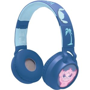 Lexibook Bluetooth kinderhoofdtelefoon - Stitch - Blauw roze