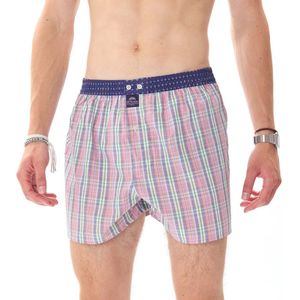 McAlson Heren Boxershort Geruit Meerkleurig Multicolour M