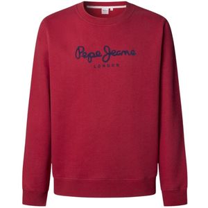 Pepe Jeans - Macbeth - Sweatshirt - Ronde Hals - Geborstelde Katoen/Polyester Mix