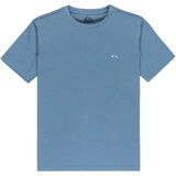 Quiksilver - T-shirt Basic - China Blue - Korte Mouwen - 100% Katoen