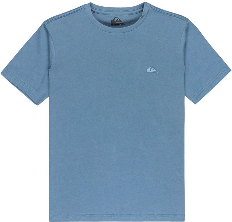 Quiksilver - T-shirt Basic - China Blue - Korte Mouwen - 100% Katoen